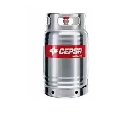 Stainless Light Weighted Butano Gas Cylinder - 12.5kg