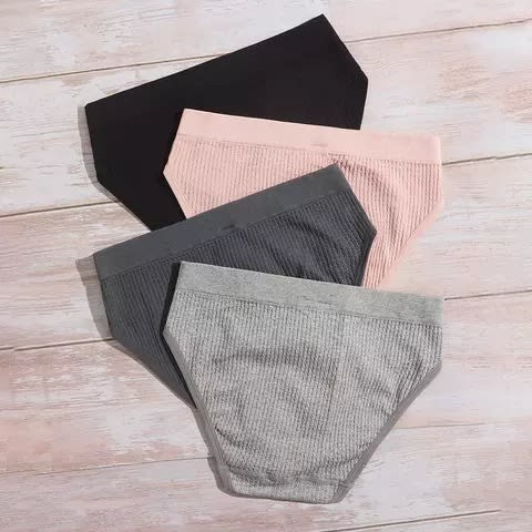 High Cut Underwear - 4 Pieces