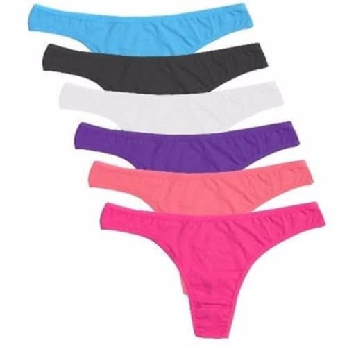 Thongs - Multicolour - 6pcs