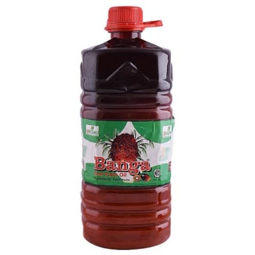 Original Okomu Banga red palm oil - 4 litres