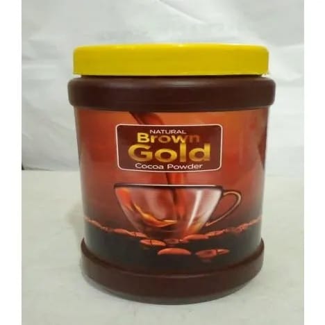 Natural Brown Gold Cocoa Powder - 300g x 2 Pcs