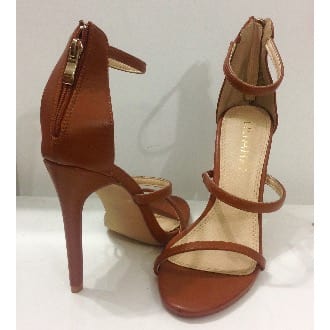 Ankle Strap Brown Sandal