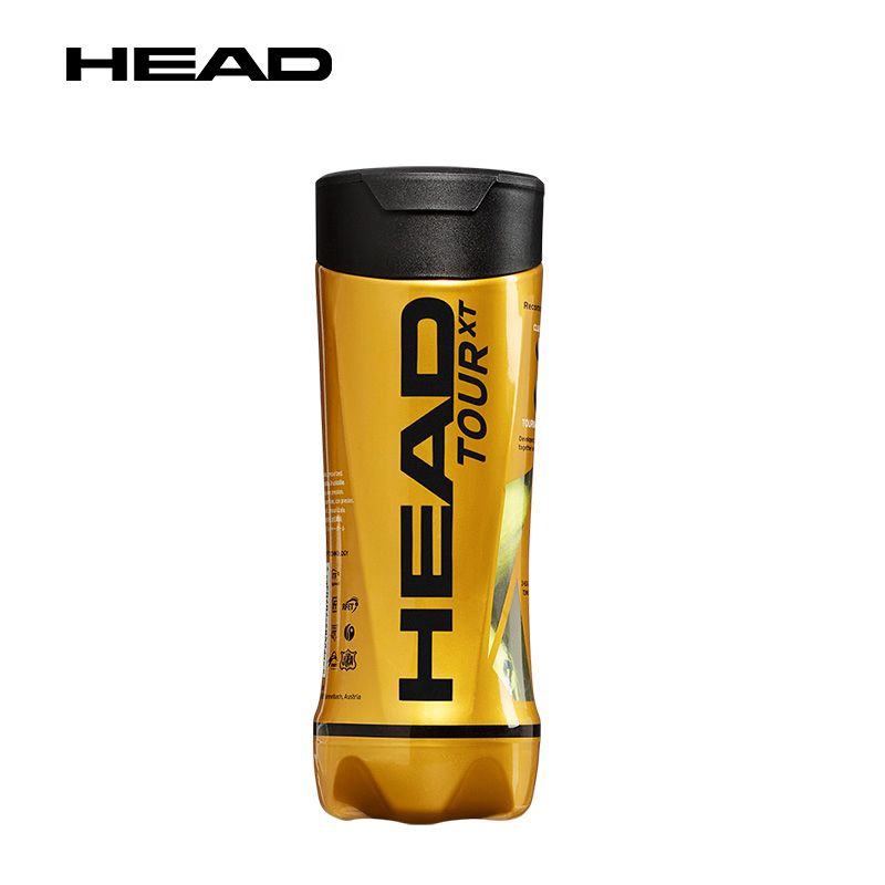 Tubes Professional Original HEAD Tennis Balls Tennis TOUR XT HEAD Training Balls Tenis Ball Tennis Trainer Pelotas Tennisballen