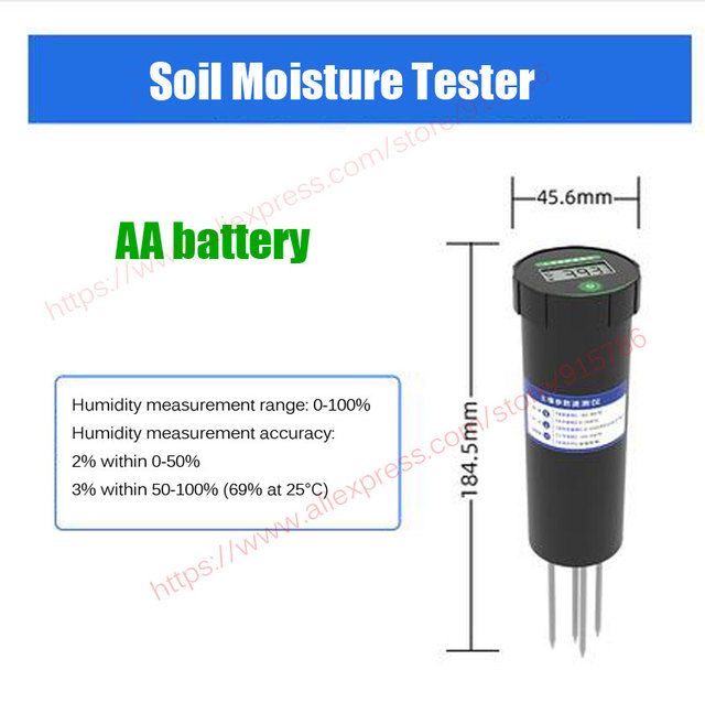 Soil Ph Speed Tester Soil Acid Alkali Tester Soil Npk Ph Ec