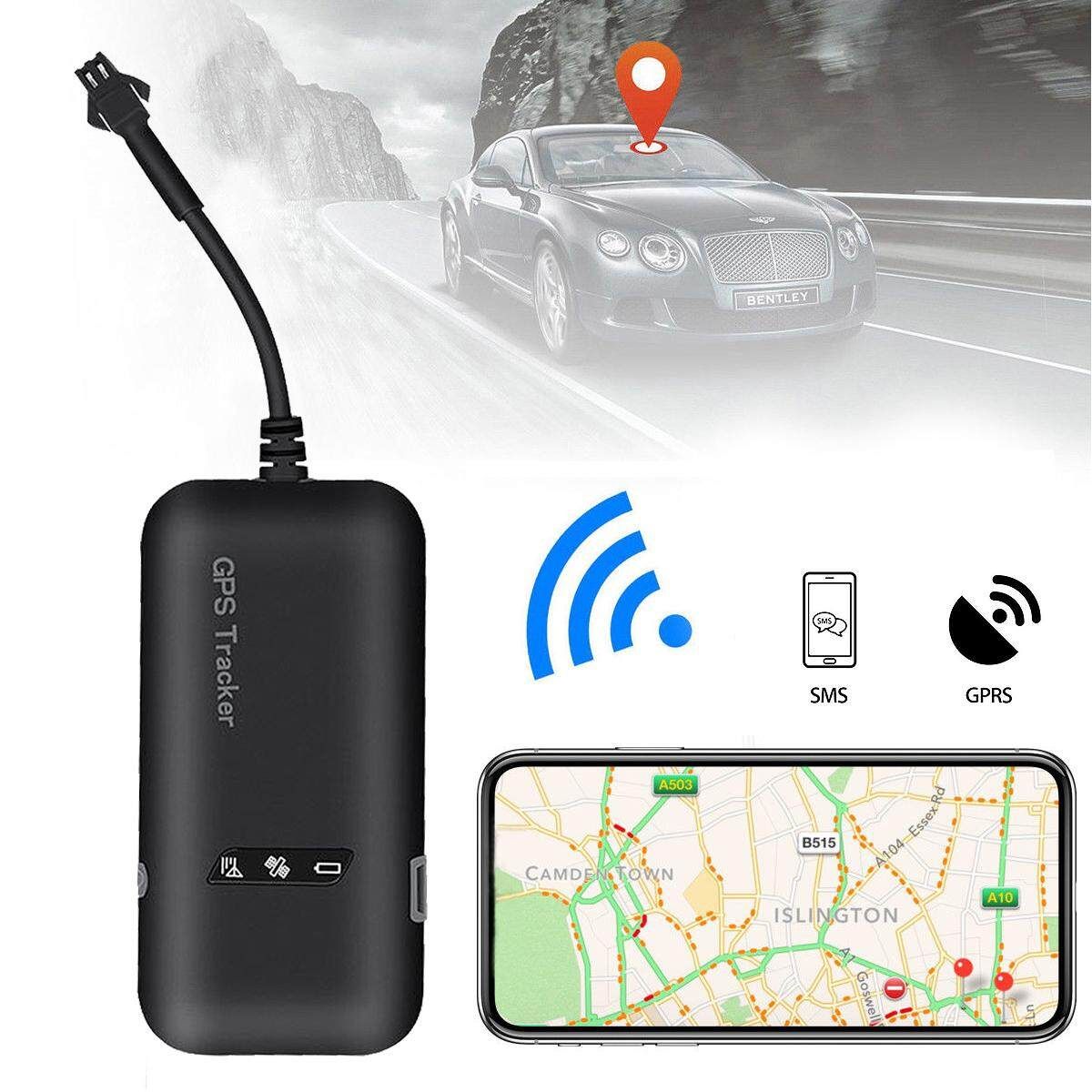 GPS Tracker Vehicle Car Tracking Device Real Time Caravan Auto Personal