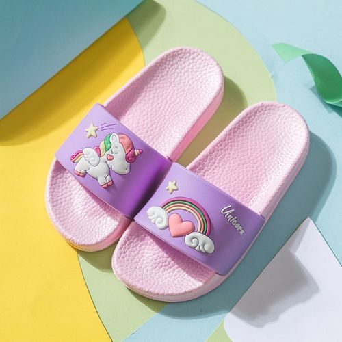 Boy Slippers House Slippers, Rainbow, Family