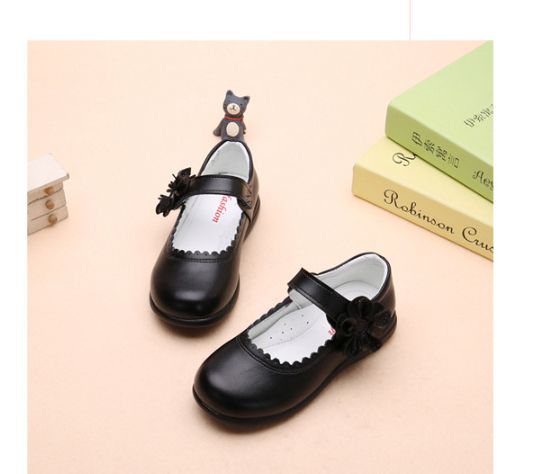 Girls Black Dress And School Shoe