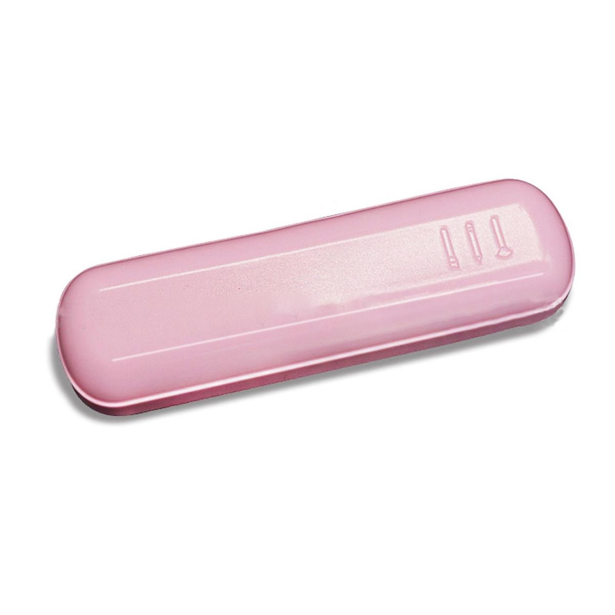 Portable Magnetic Makeup Brush Holder Organizer for Easy Pink
