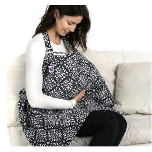 Baby Nursing Cover - Black & White