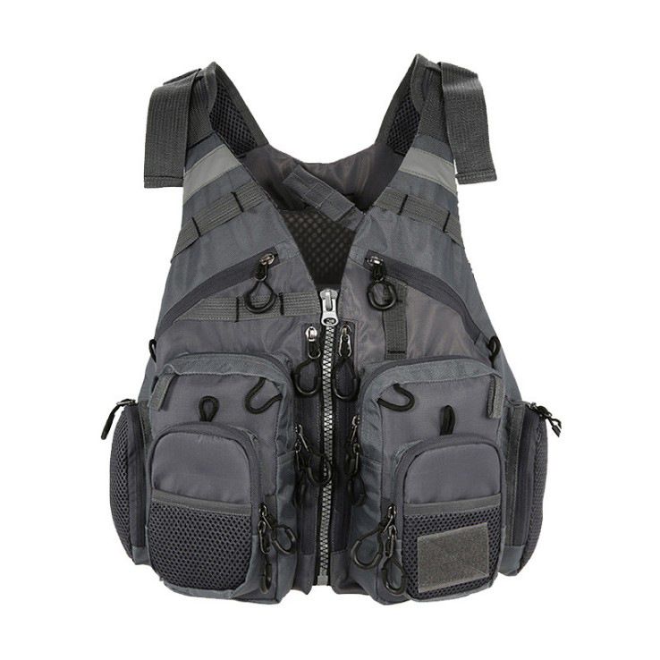 Fly Fishing Vest Swimming Life Jacket Tactical Outdoors