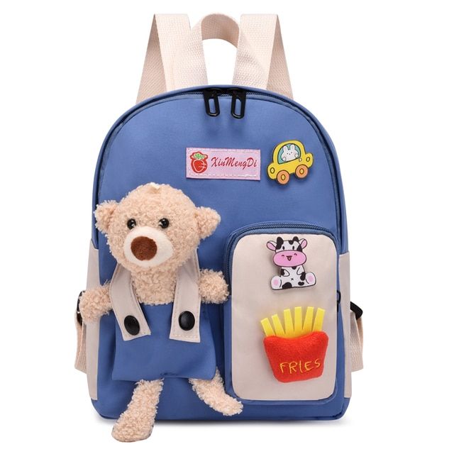 Canvas School Bags Kindergarten Schoolbags Book Bags