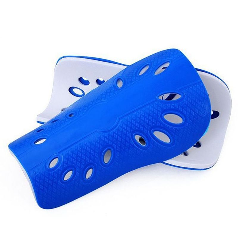 Knee Protector 1 Pair Football Safety Shinguard Pads Soccer Professional Leg Guards Kids Adult Sports Cycling Protective -BL
