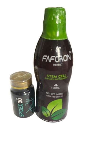 Faforon / Spidex 20 Combo Dietery Supplement