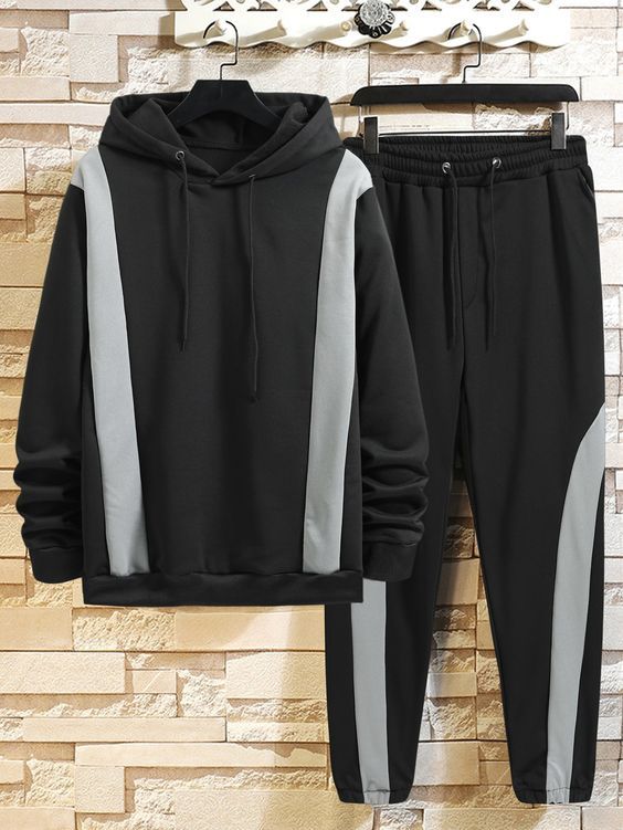 Classy & Well Tailored Sew Up & Down - Grey & Black