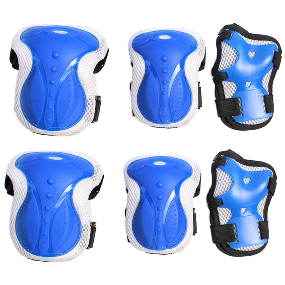 6pcs Anti Shock Knee Pads Wrist Guards Skateboarding Ty