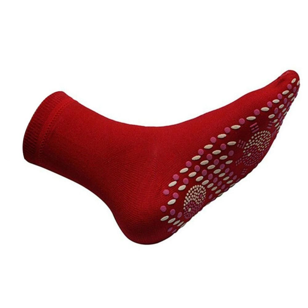 2PCS Self Heating Magnetic Socks FIR Tourmaline Magnetic