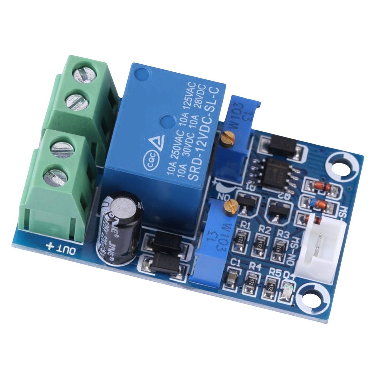 Protection Module 12V Battery Charging Controller Cut Off For Relay