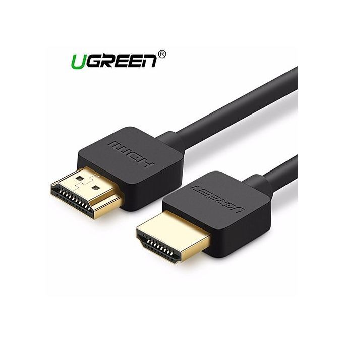 0.5Meter Slim HDMI Cable HDMI To HDMI Cable HDMI 2.0 4K 3D For Apple TV PS3 Projector HD LCD Computer Cables By HonTai