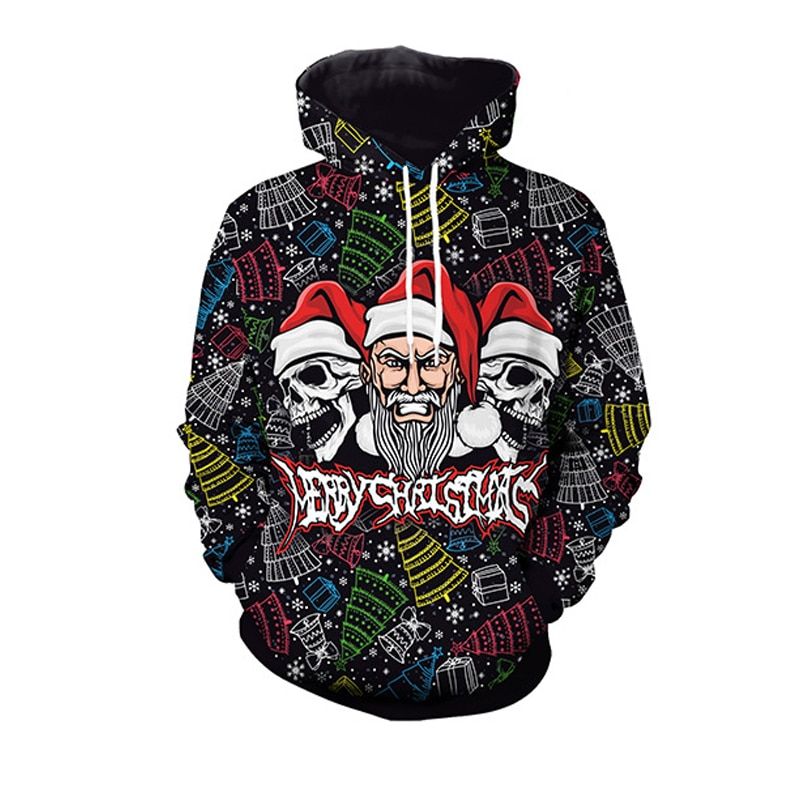 Oversized Santa Christmas Couples Sweaters Ugly Funny Party-99