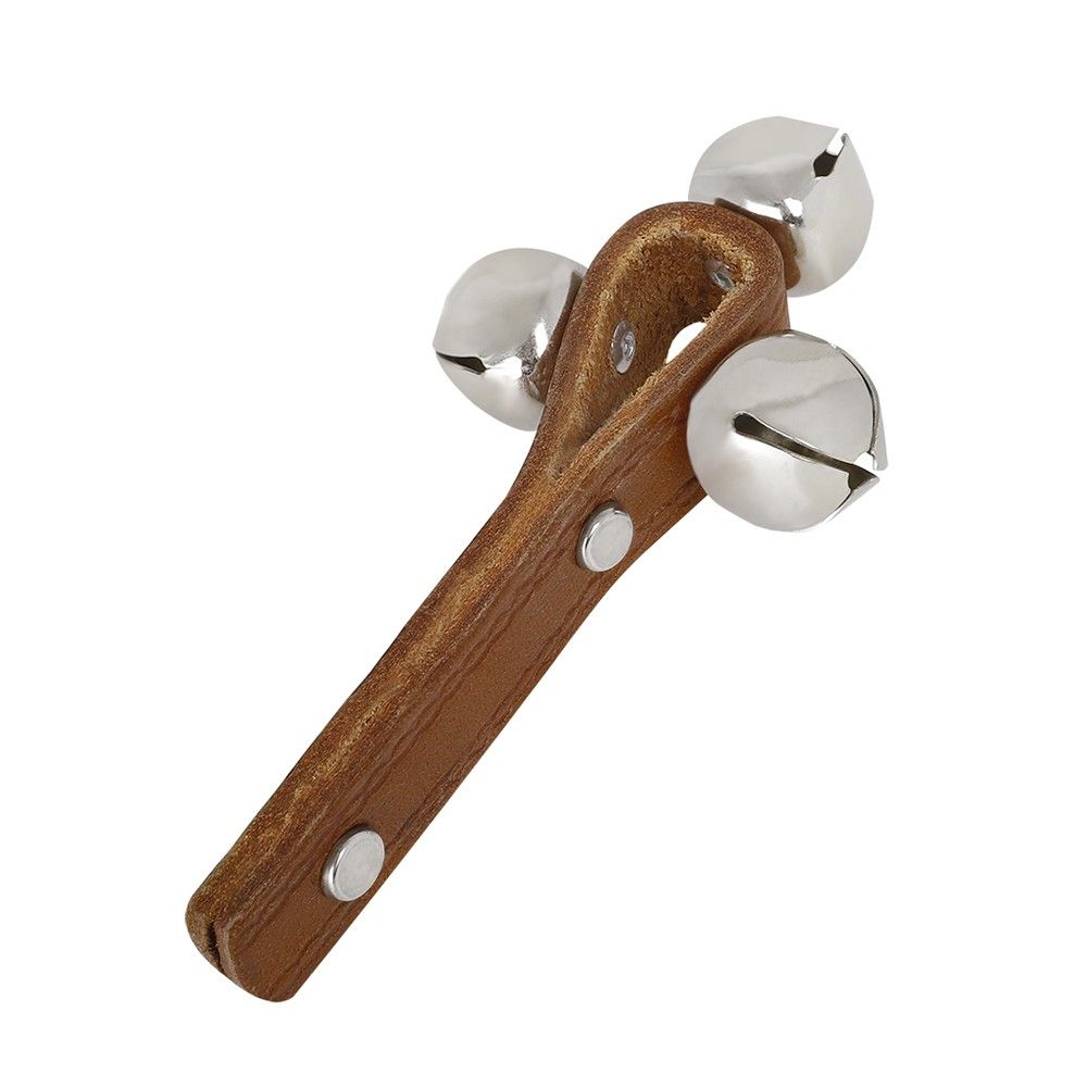 Handle Bell Shaker Handbell Stick Percussion Musical Toy