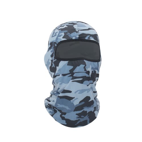 Cover Face Mask - Camouflage Light Grey