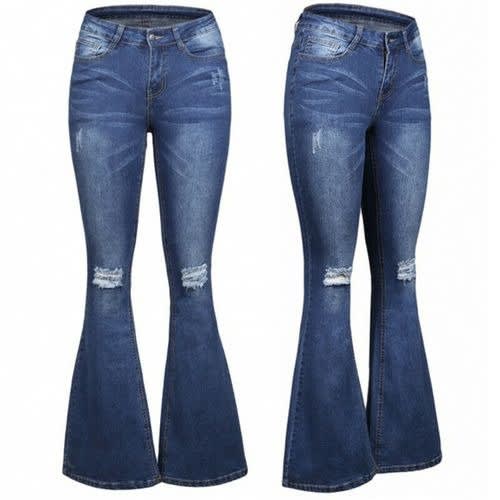 Flare  Casual Women Jeans