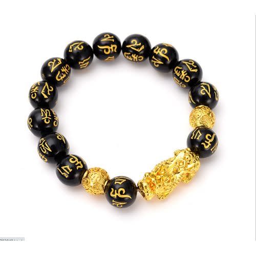 Feng Shui Black Obsidian Bracelet