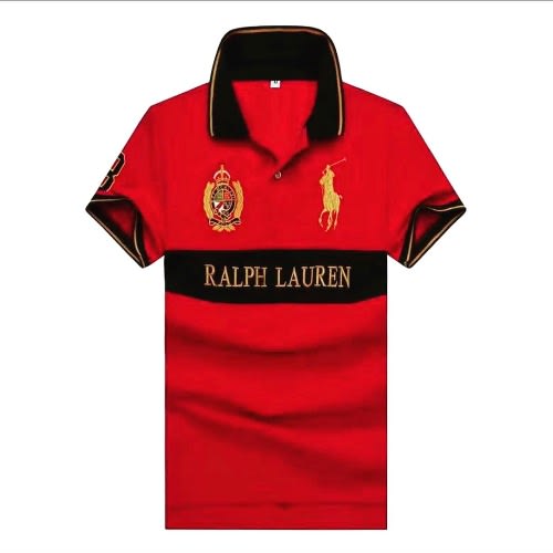 Badge Printed Mens Polo