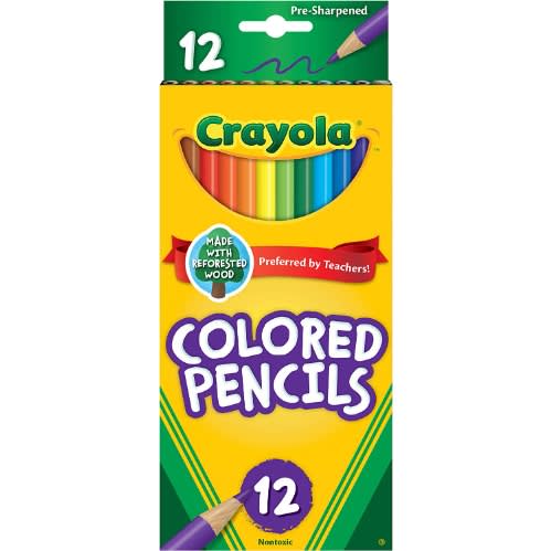Colored Pencils - 12 Pieces
