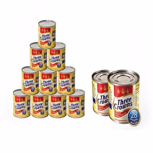 Three Crowns Milk - 24 Cans In A Carton