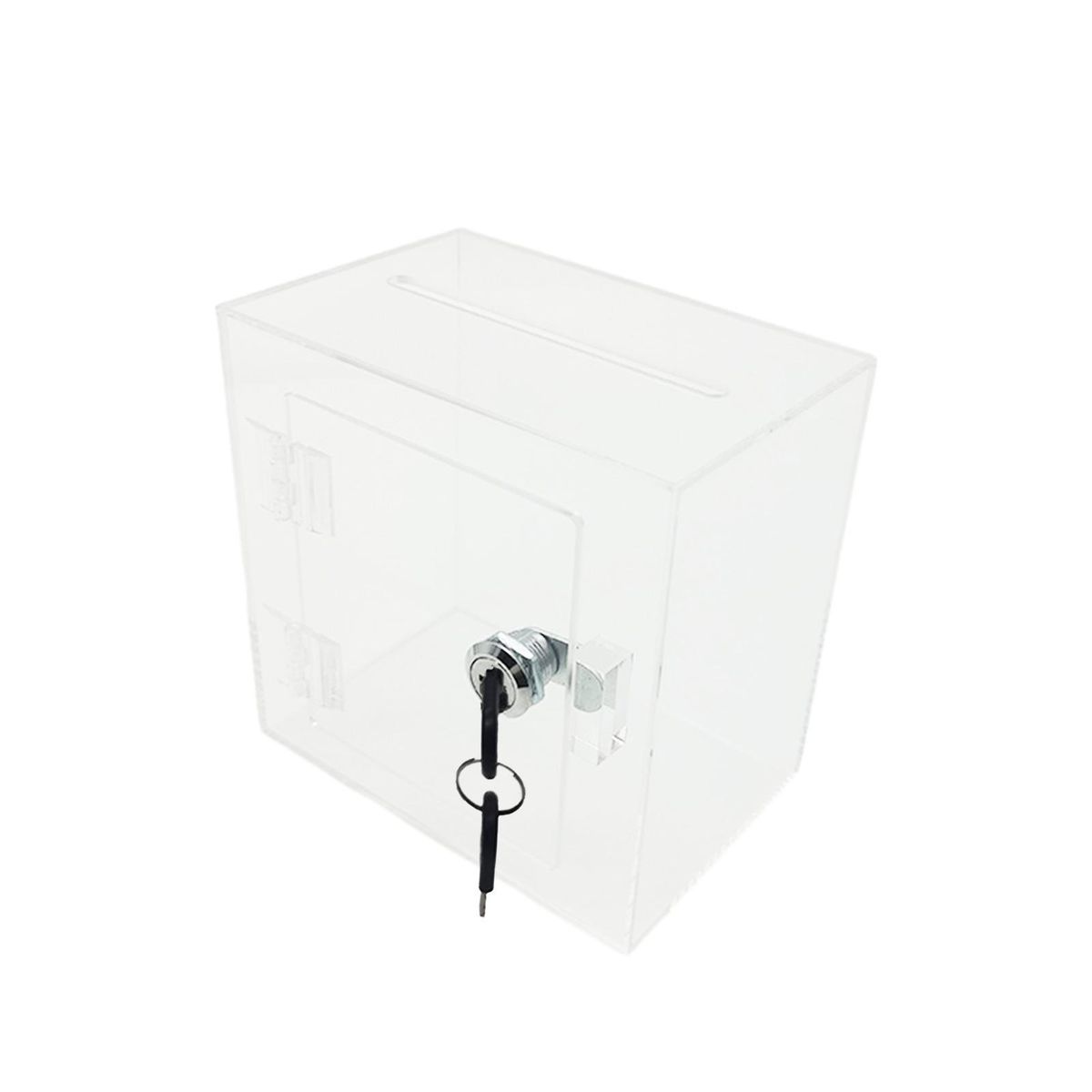 Adults Secure Piggy Bank Box Secure Savings Transparent for Kids Clear