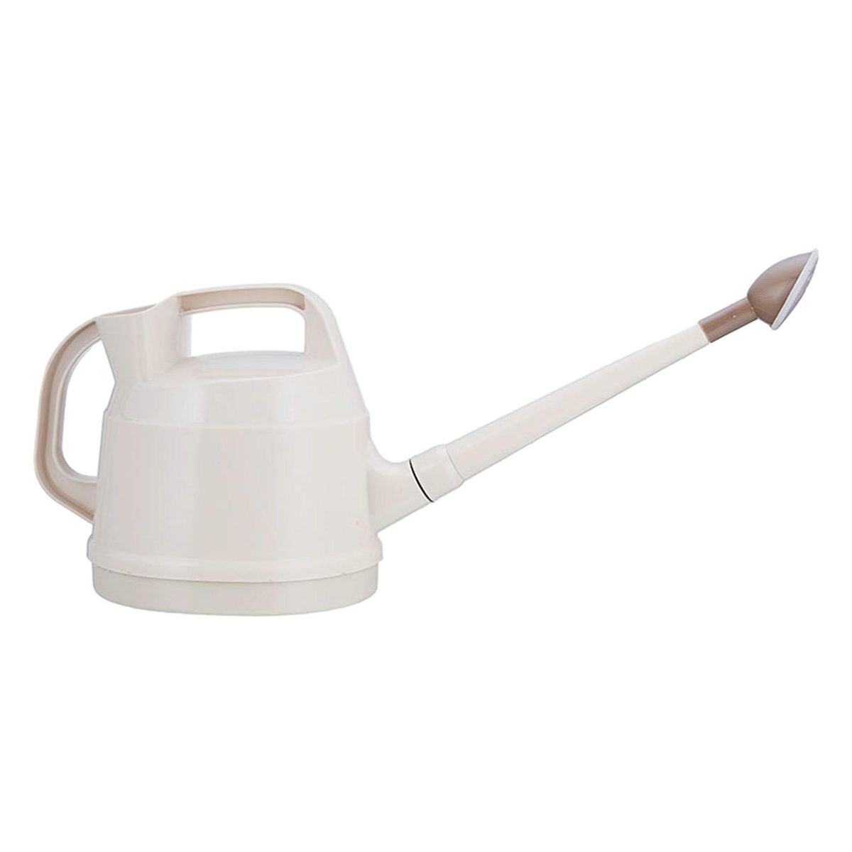 Easy to Carry Store Watering 4.5l Ergonomic Sprinkle Kettle Quick Fill Beige