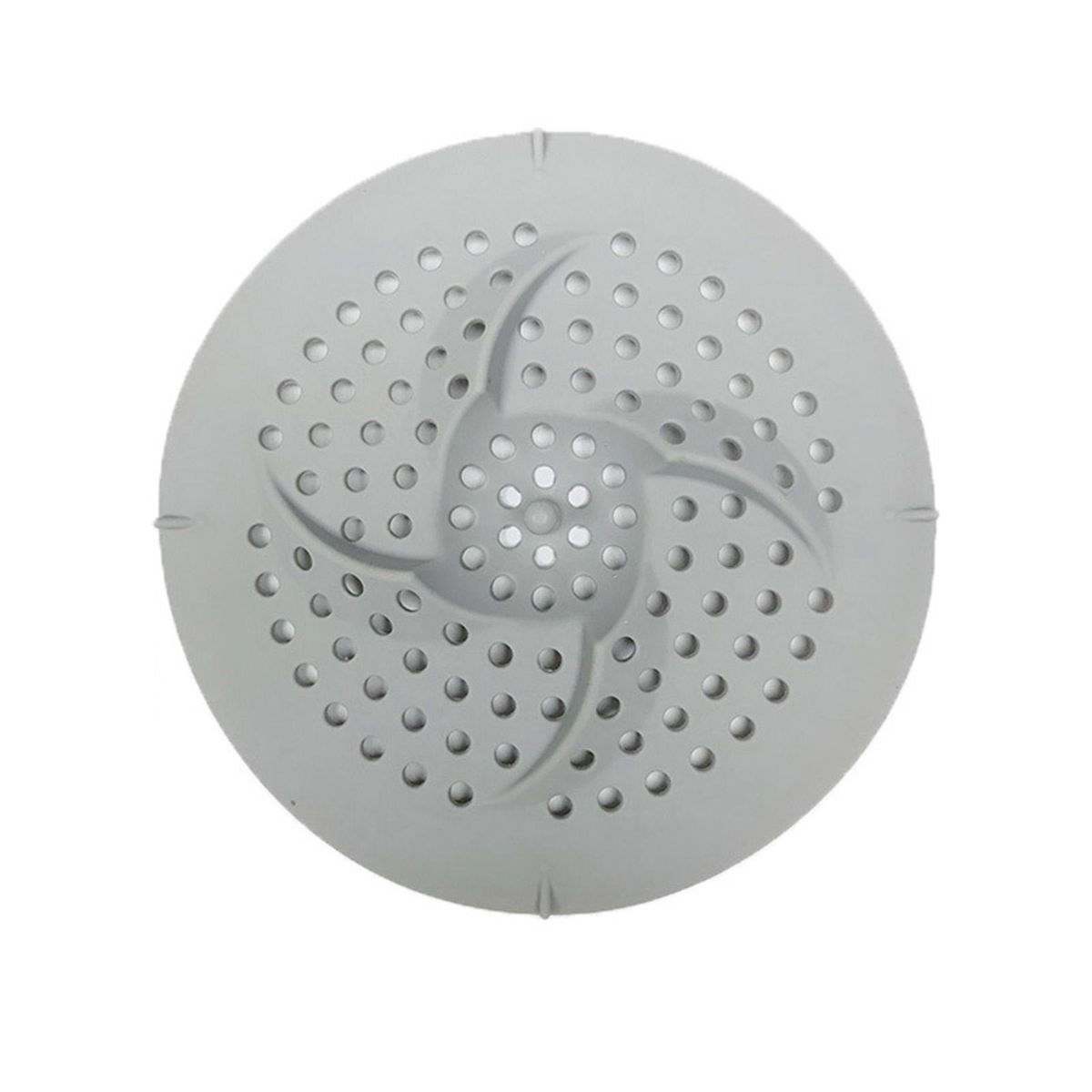 Shower Drain Cover Floor Shower Drain Bathtub Sink Filter Hair Catcher Grey