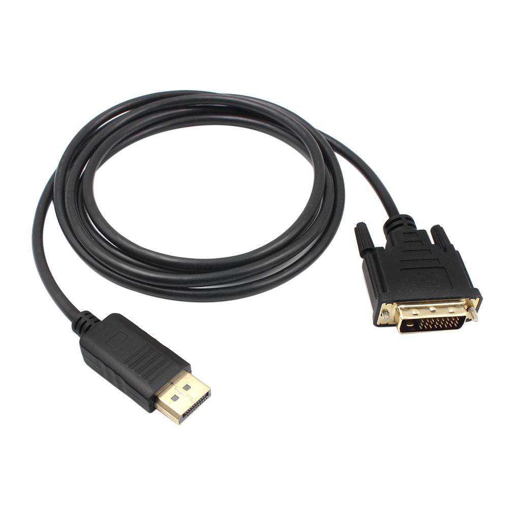 1.8M DP To DVI Adapter DisplayPort Display Port To DVI