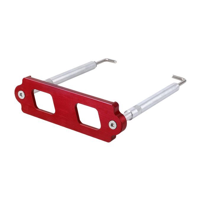 Car Battery Tie Down Bracket Rod For Honda Civic / CRX S2000 2000 Red