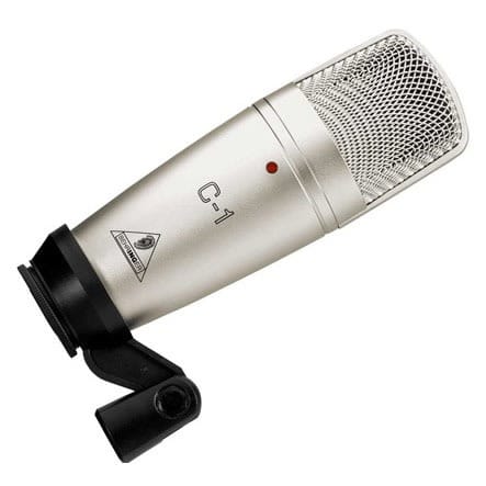 C1 Studio Condenser Microphone - Silver