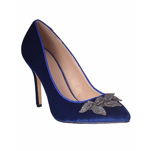 Women Court Shoe - Blue