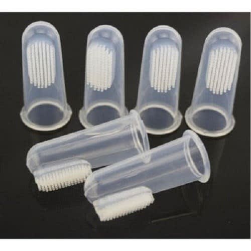 Silicone Finger Baby Toothbrush - 2 Pieces