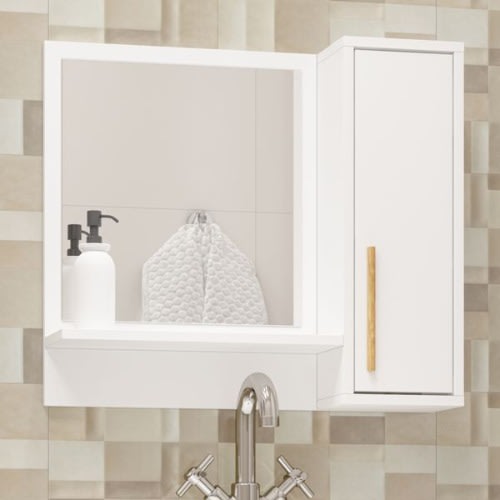 Mirror- Rectangle Shape Wall Mounted
