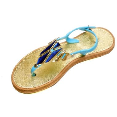 Butterfly Styled Sandal - Blue