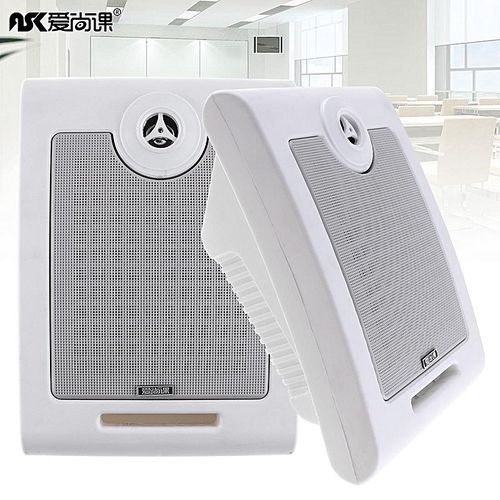 KD-702 10W Fashion Wall-mounted Ceiling Speaker Public Broadcast Speaker For Park / School / Shopping Mall / Railway Station HT-S