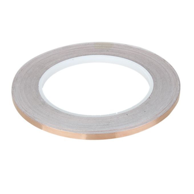Copper Foil Tape 30m X 5mm - EMI Shielding Double Sided Conductive