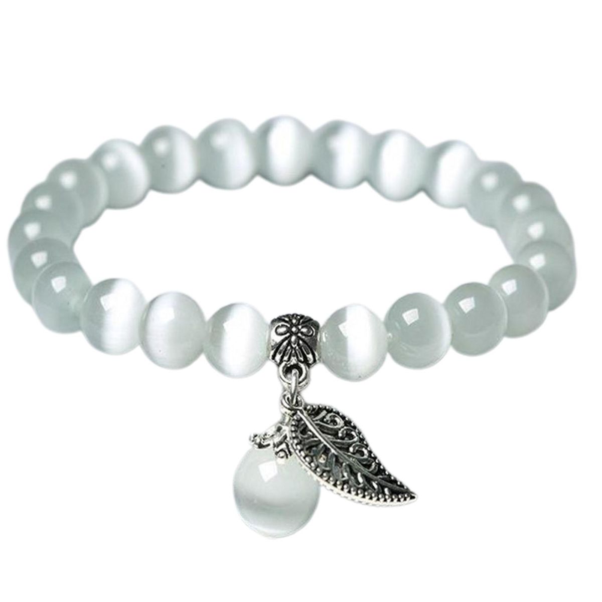 Wrist Bracelet Female Beaded Bracelet White