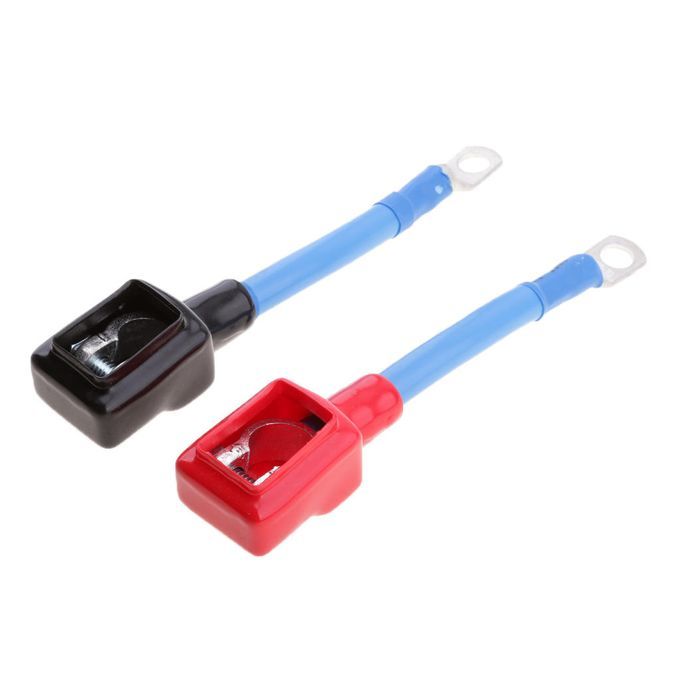 Universal 1 Pair Car SUV Battery Extension Wire Connector Coupler