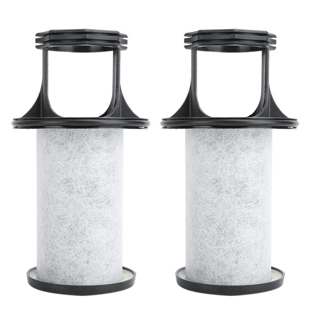 2Pcs Air Filter Elements Crankcase Oil and Gas