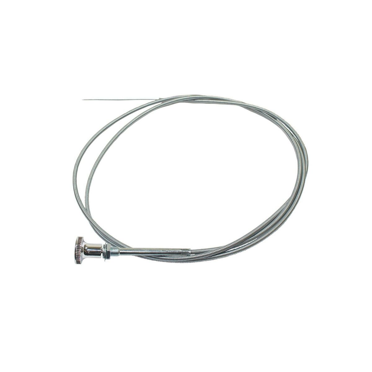 Chrome Universal 6 Ft Carb Carburetor Choke Cable Push Pull