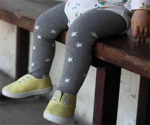 Citgeett Girl Tights Baby Plain Cotton Babies Newborn Toddler 1-6years Leggings
