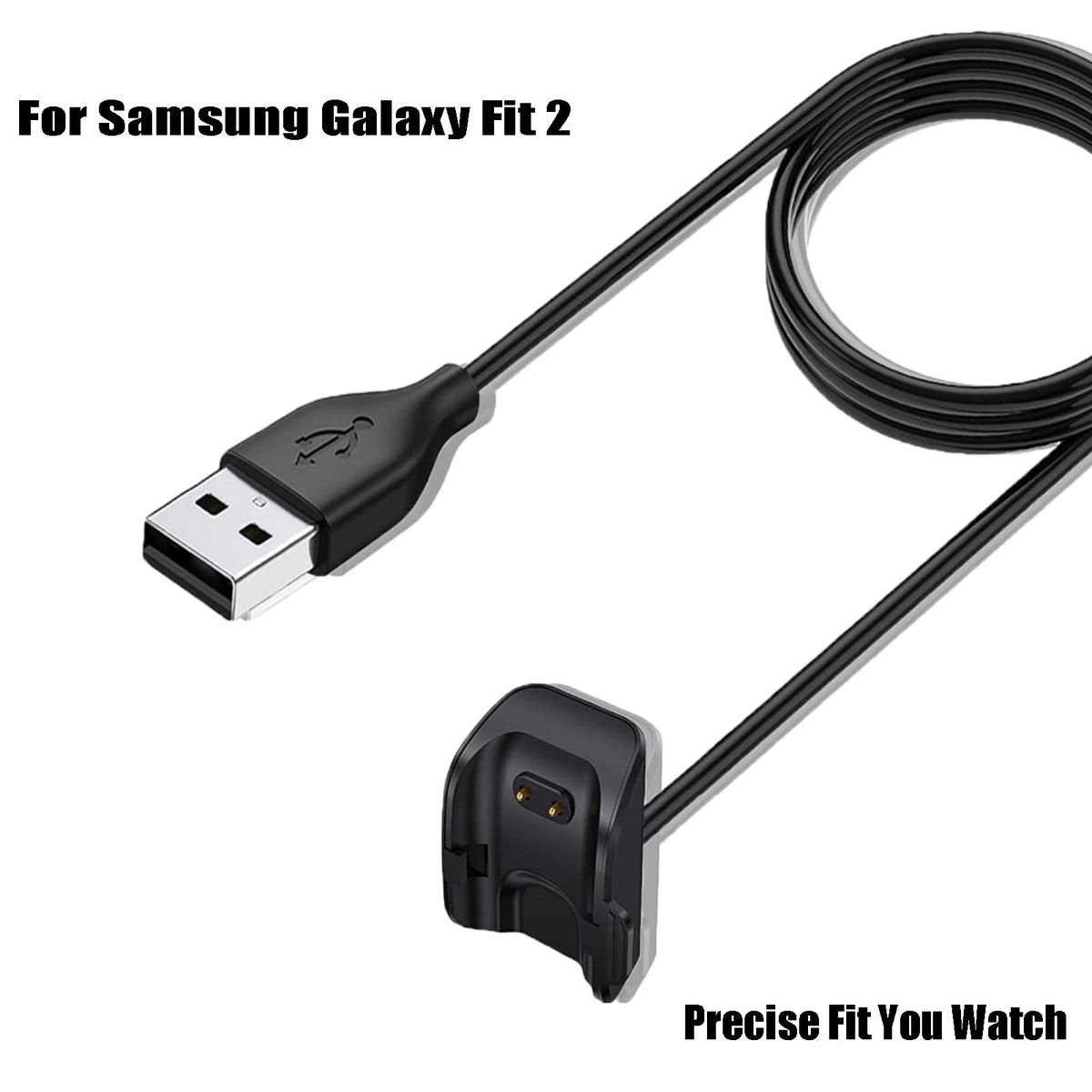 USB Charger For Samsung Galaxy Fit 2 (SM-R220) Smart Watch