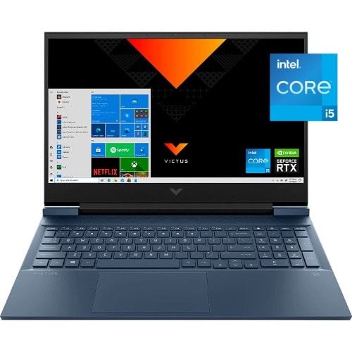Victus Gaming 16 - Intel Core i5 - 8GB RAM - 256GB SSD - 4GB Nvidia Rtx 3050 - Wins 11 + Free Mouse