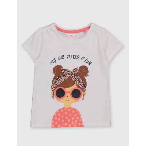 Big Sister Slogan T-shirt
